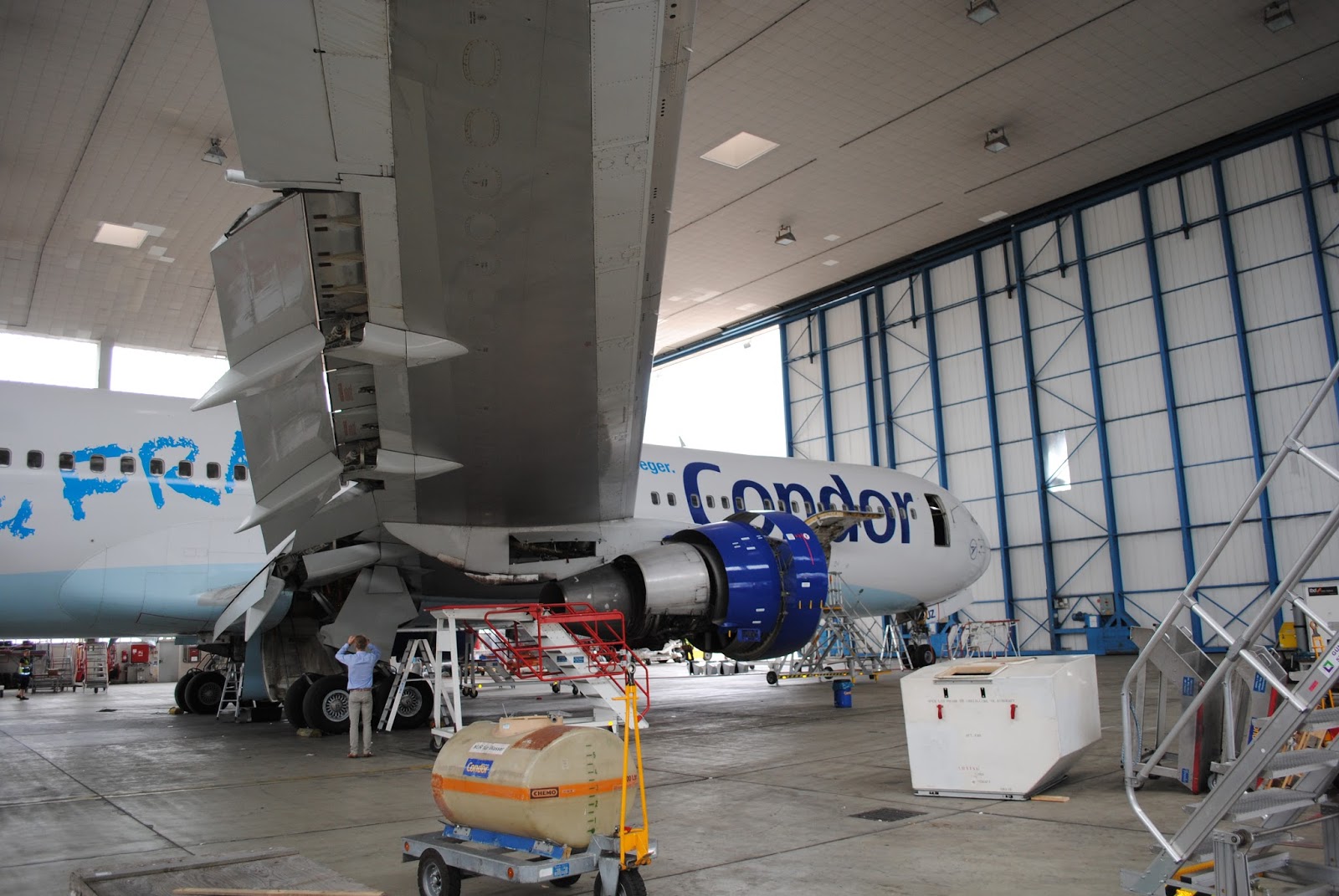 Condor ab-initio Blog: Zu Besuch bei der Condor Technik