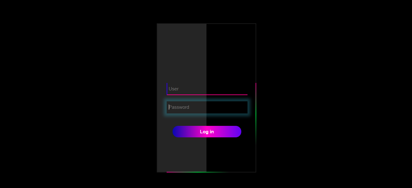 Black Login Page Design In Html And Css With Source Code Codepen Type
