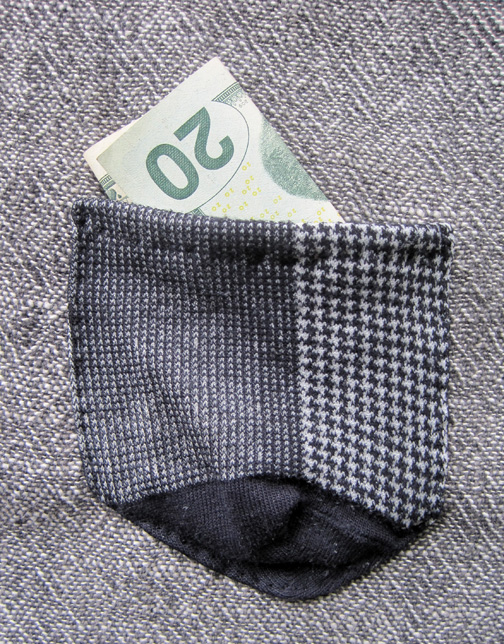 Stuff You Can't Have Sock Pocket Couture for FashionForward Adults