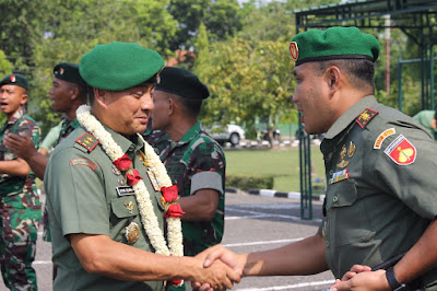 DANDIM SAMBUT KUNKER PANGDAM DI 408R