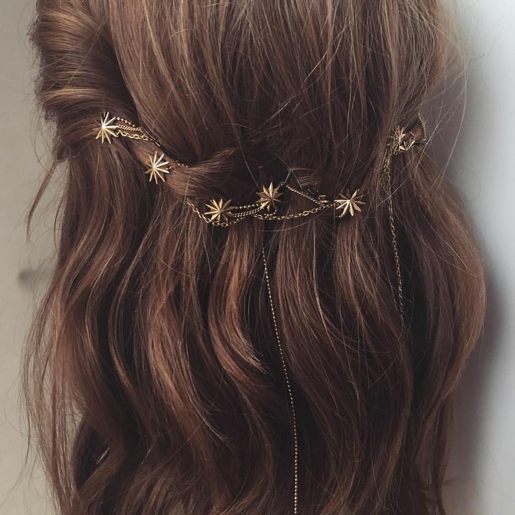 Hair chain jewellery