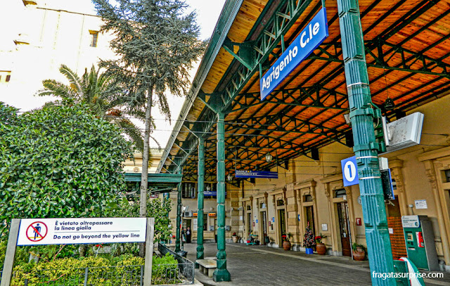 Estação de trens de Agrigento, Sicília