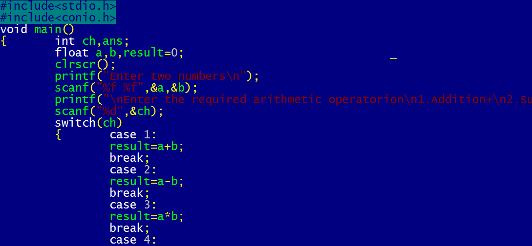 C Programming made Easy: If Else and Switch Case statements