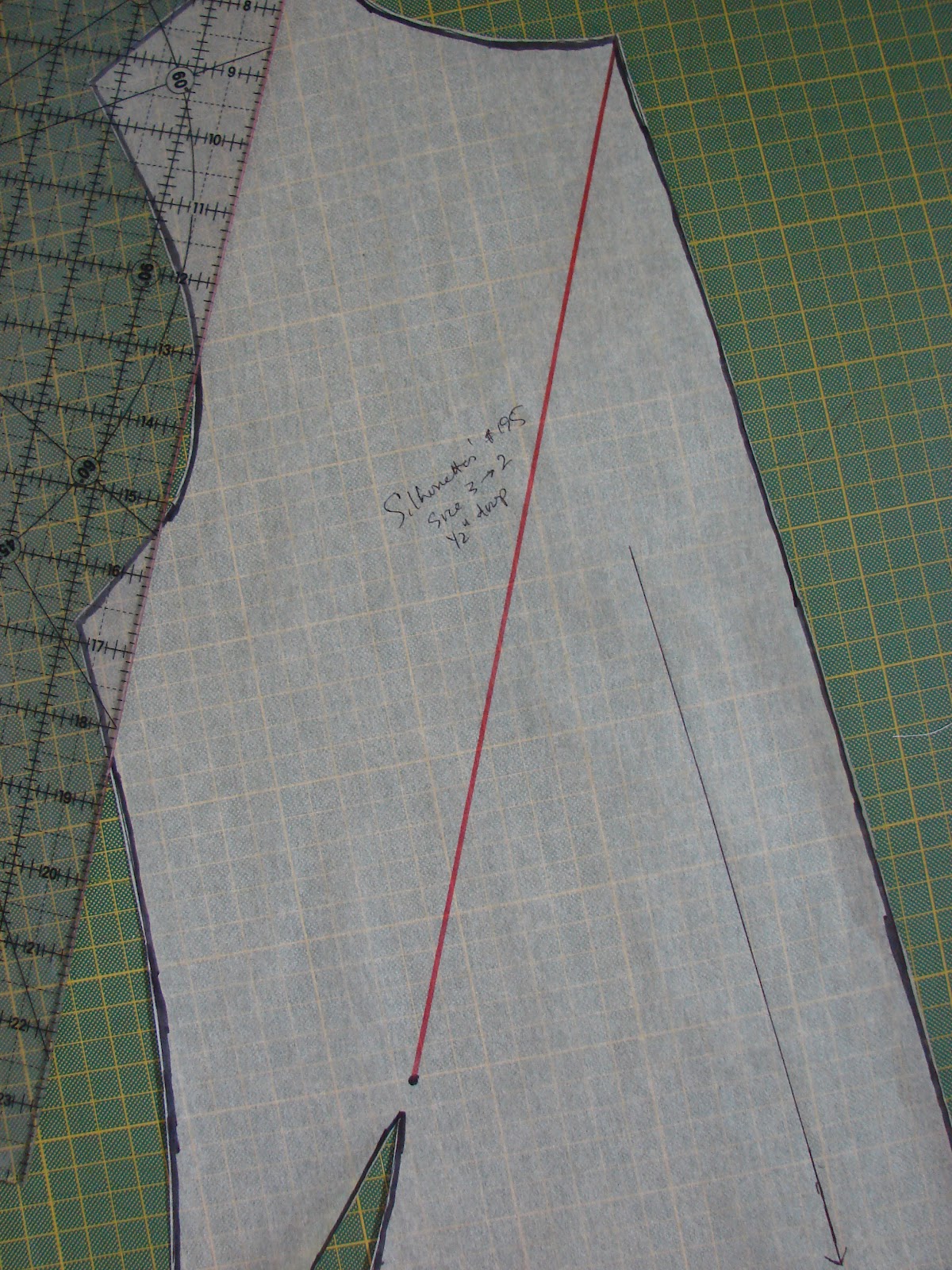 Free Sewing Tutorial: Draft a deep cowl neck top | PoldaPop Designs