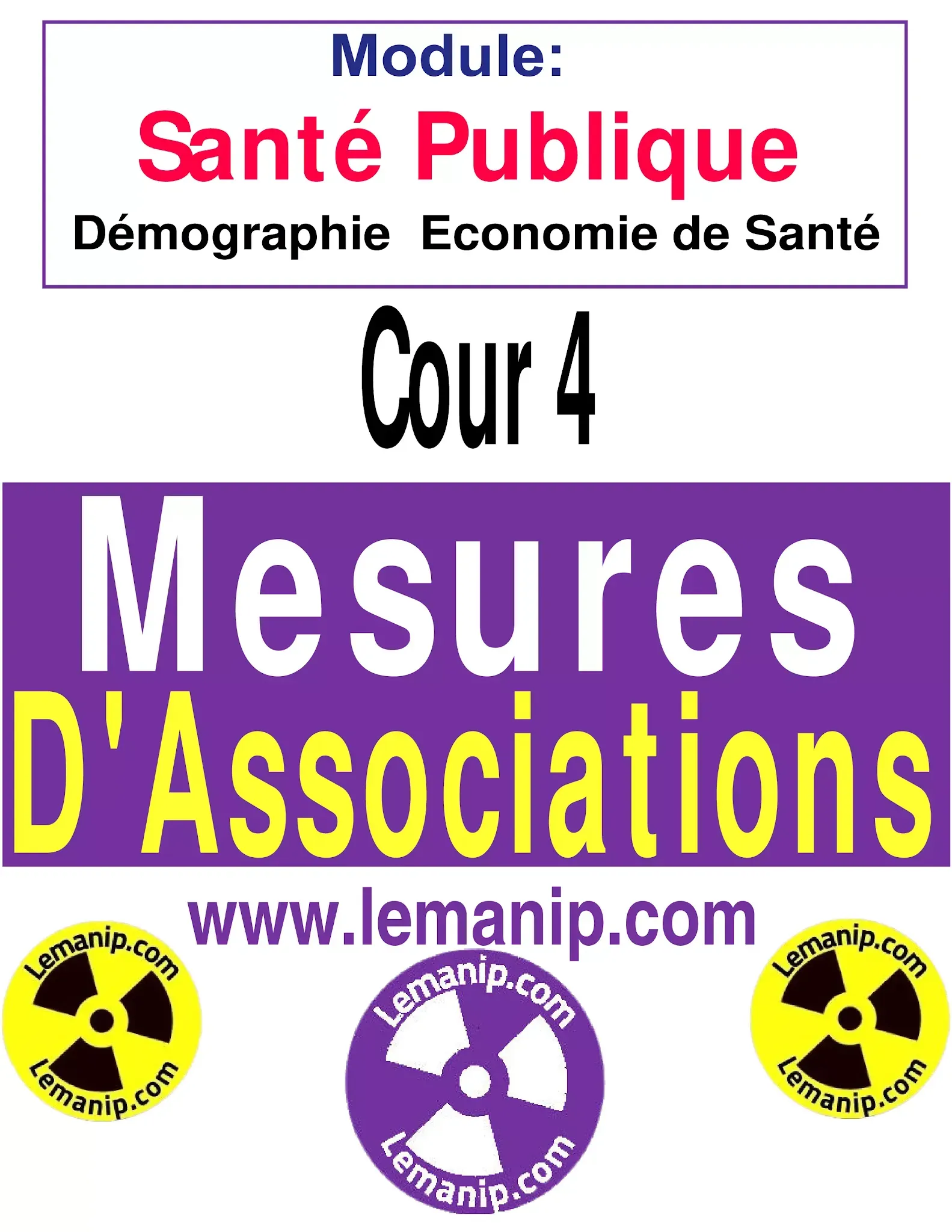 Mesures d'associations