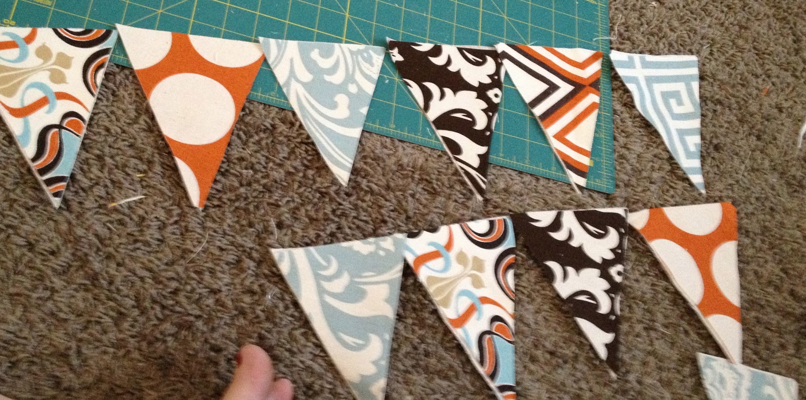 Fabrics and Fonts How to make a fabric banner