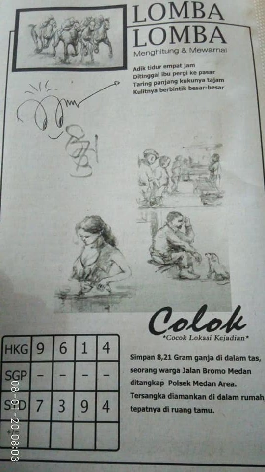 Prediksi Syair Hk 8 Januari 2020 Pangkalantoto