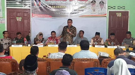 Ketua DPRD Kota Padang Hadiri Rakorbang di Koronggadang