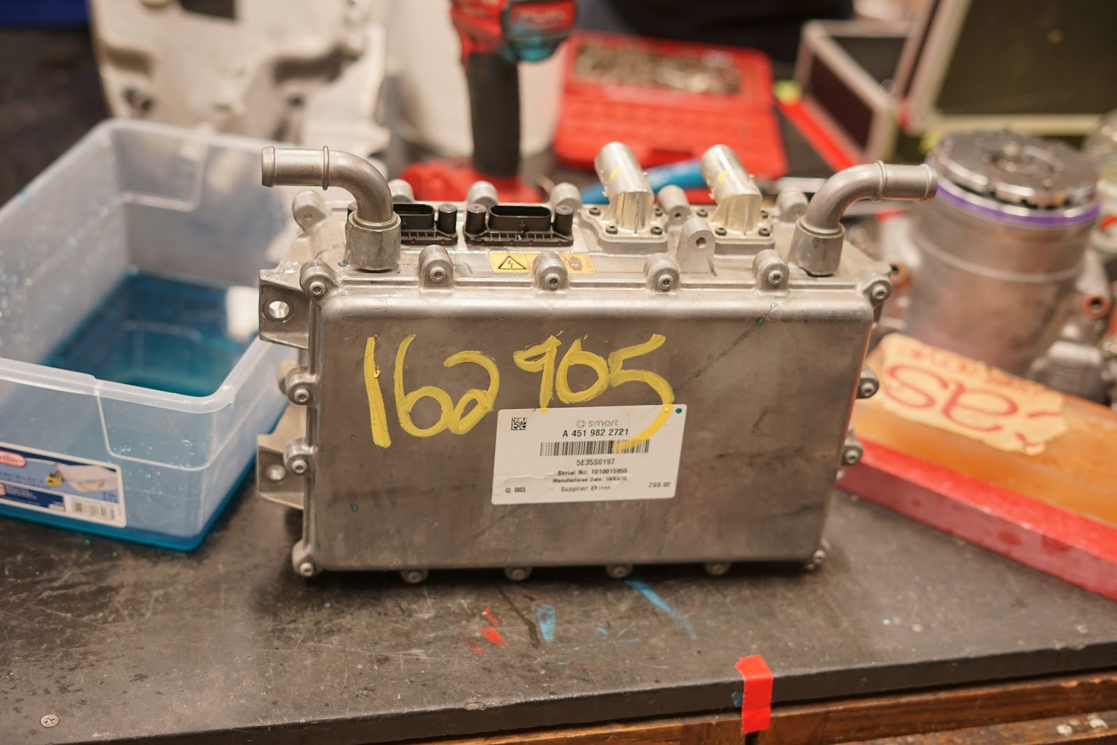 Isopack 2016 (Third Generation) Smart ForTwo Electric Drive Drive Unit