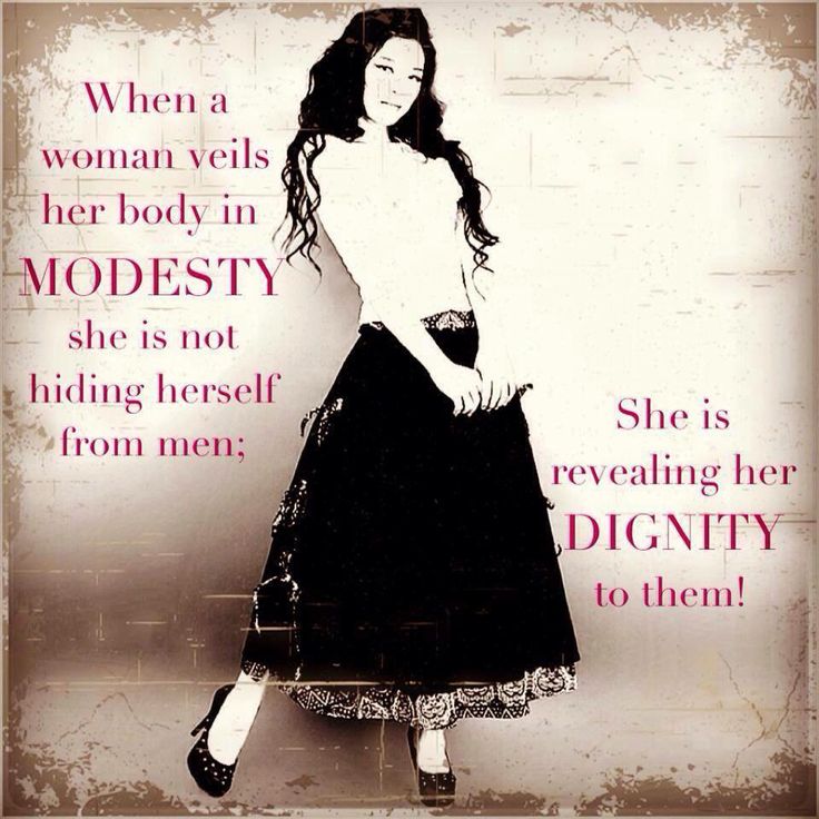 Modesty in Woman