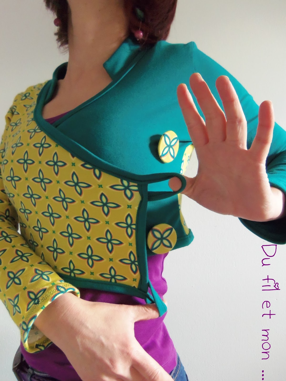 Du fil et mon... Cache Coeur