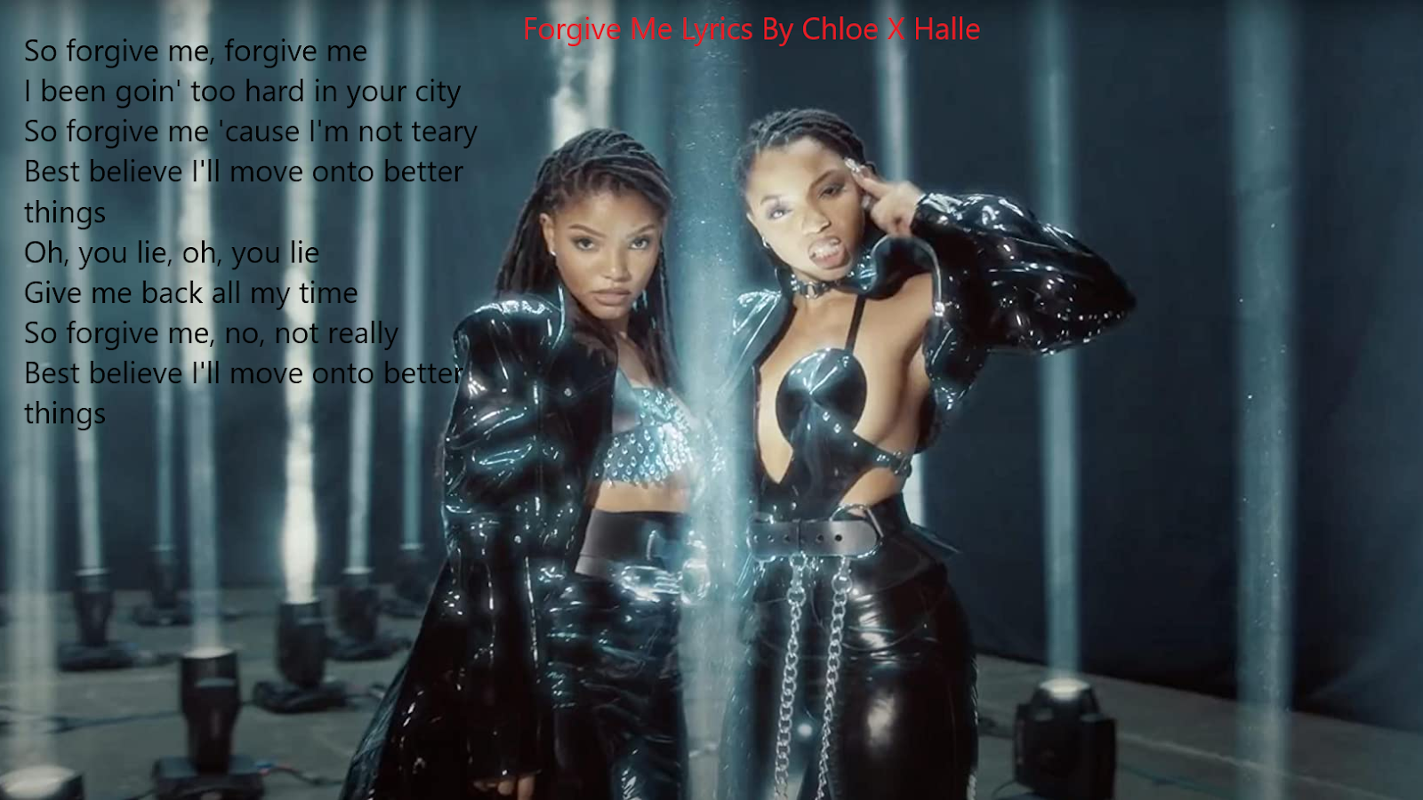 Me Lyrics Chloe X Halle LyricsBoutique