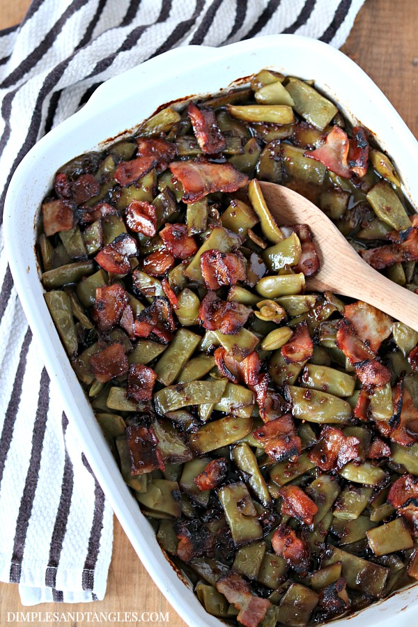 JEN'S GREEN BEANS THE PERFECT MAKE AHEAD GREEN SIDE DISH! Dimples and Tangles