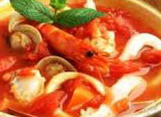Resep praktis (mudah) sup seafood spesial (istimewa) enak, gurih, sedap, nikmat lezat