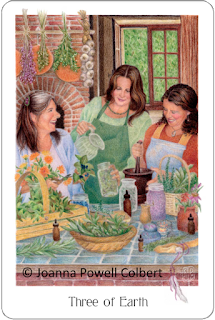 Gaian Tarot Three of Earth