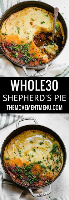 Whole30 Paleo Shepherd’s Pie