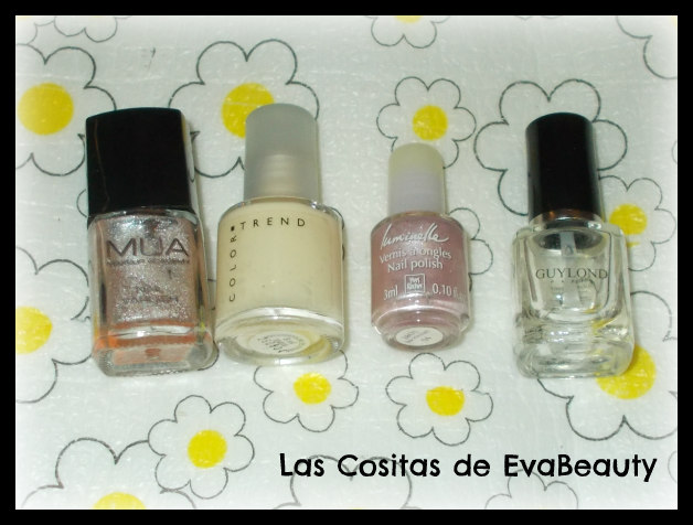 Vaciando cajones esmaltes de uñas