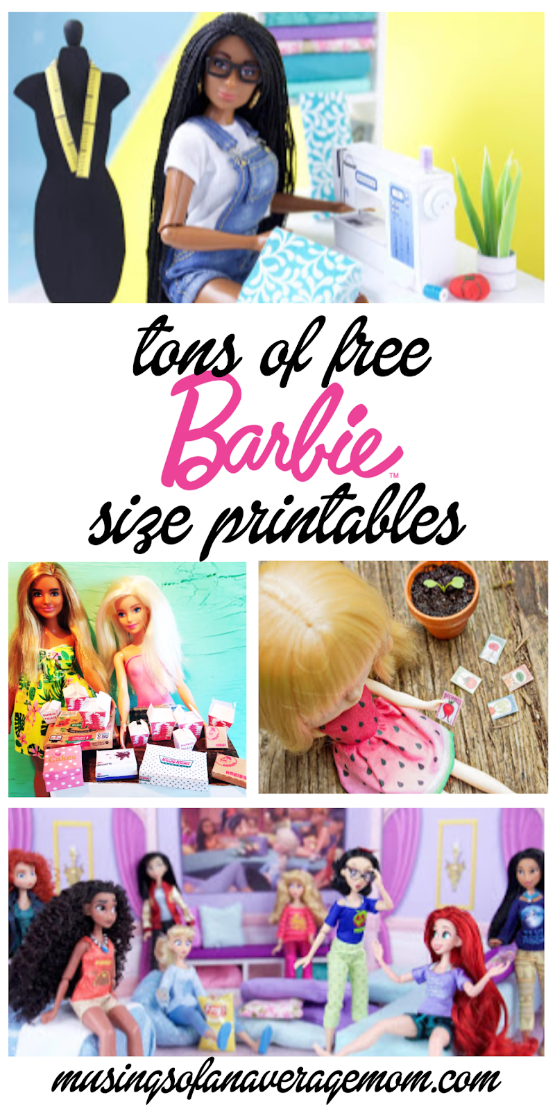 Printable Miniature Doll Stuff Barbie Stuff To Print 2025