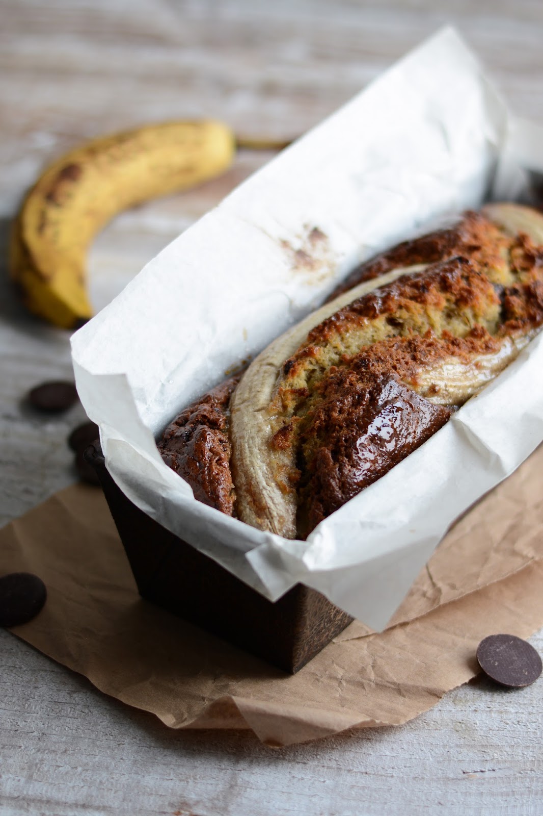 Chic, Chic, Chocolat... Banana bread au chocolat