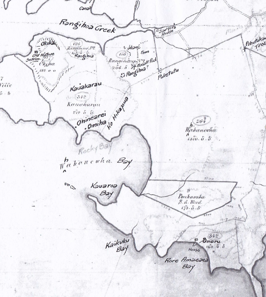 the second the 1922 subdivision map employs crown nomenclature for the blocks of land involved the kuakarau and whakanewha blocks the second the 1922 subdivision map employs crown nomenclature for the blocks of land involved the kuakarau and whakanewha blocks