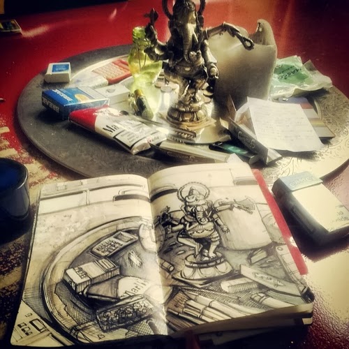 19-Sketchbook-Drawings-Artist-Alice-Pasquini-aka-AliCè-Illustrator-Set-Designer-Painter-Murals-www-designstack-co