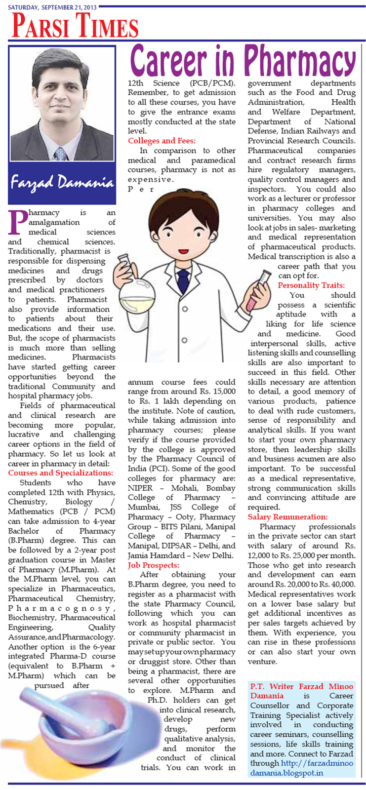 career-in-pharmacy-article-by-farzad-minoo-damania-parsi-times-weekly-newspaper-career