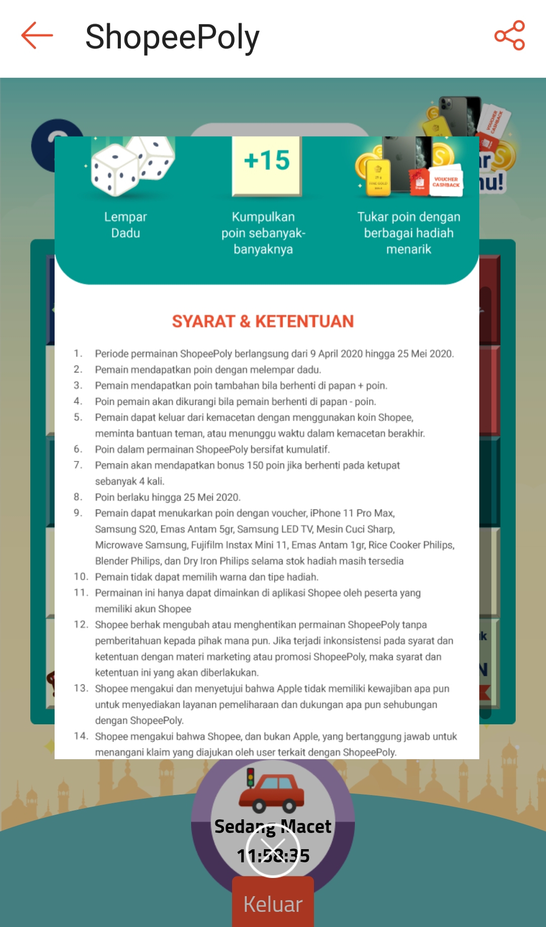 Shopee Games Terbaru