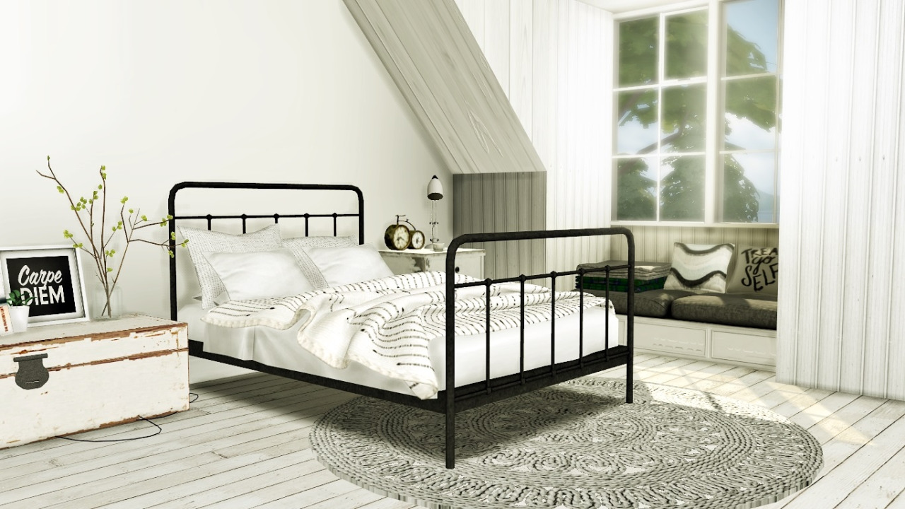 My Sims 4 Blog Teyon Bed By Mxims