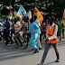 BREAKING: Soleimani killing: Islamic Movement protests in Abuja, burns US flag