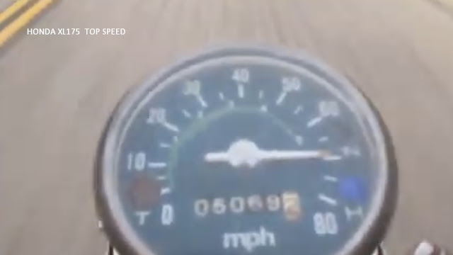 Honda XL175 Top Speed