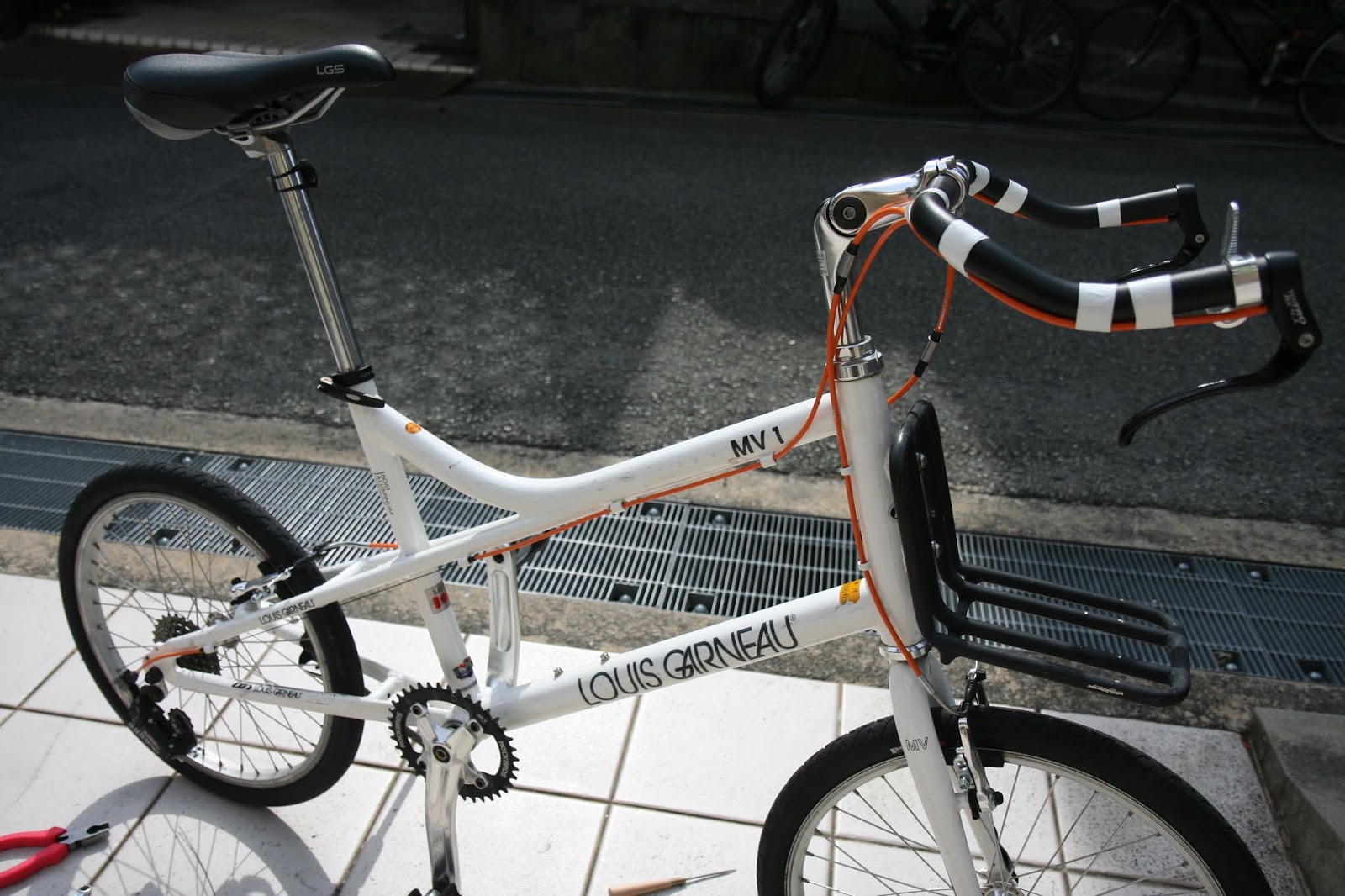 ルイガノmv1 カスタム ミニベロロード