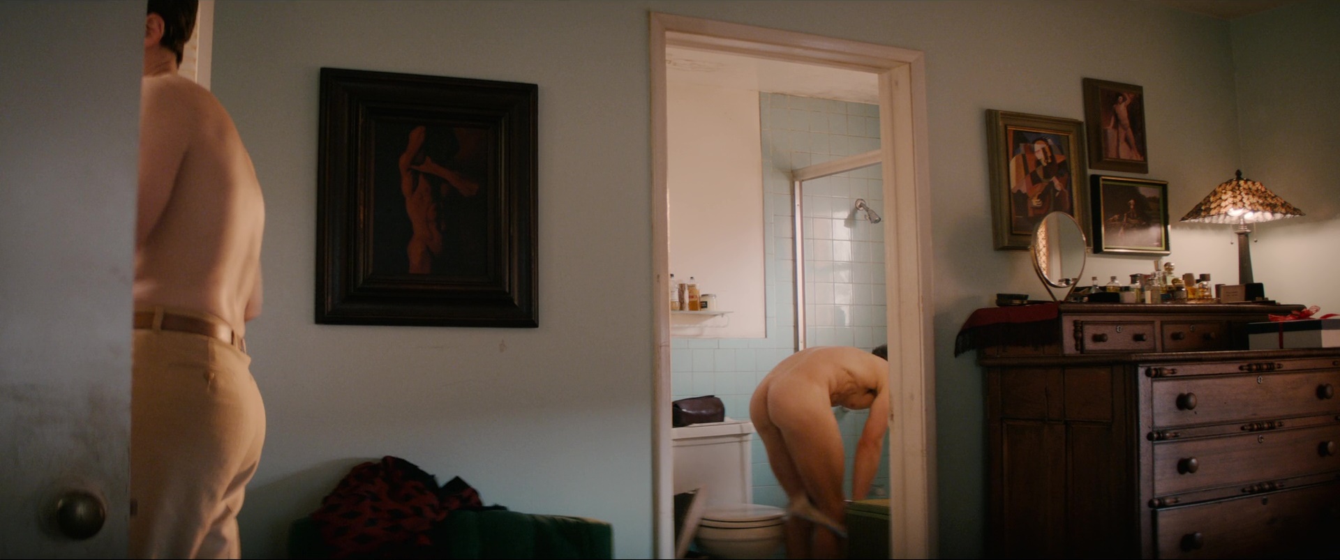 Matthew Bomer naked in 'The Boys In The Band' .