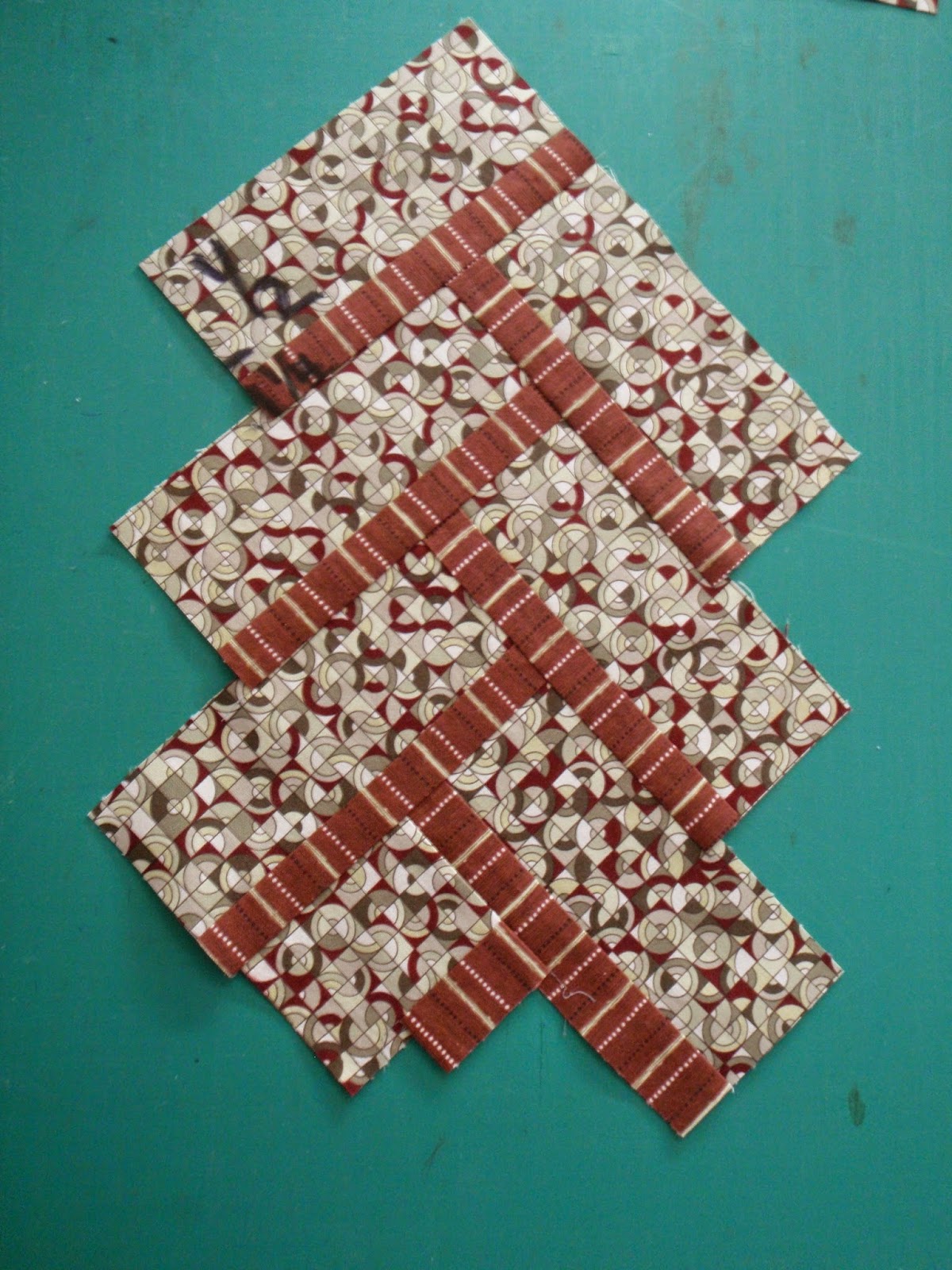 patty "The quilt lady" Braided border tutorial