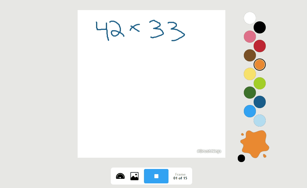 Create animated GIFs with Brush Ninja