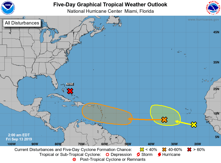 The Big Wobble "Tropical Storm Nine" set to cross the battered