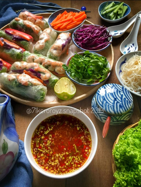 resepi popia vietnam mudah dan sedap