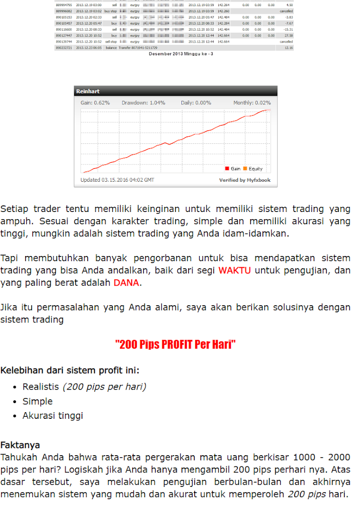 Bosen bermain forex