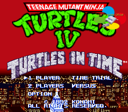 Teenage Mutant Ninja Turtles IV: Turtles in Time Online
