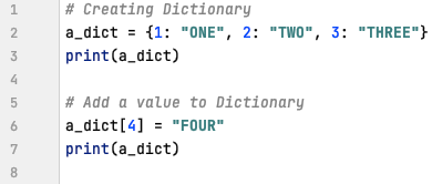 Working with Dictionaries in Python