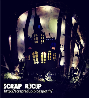  Maison Halloween Scrap Recup