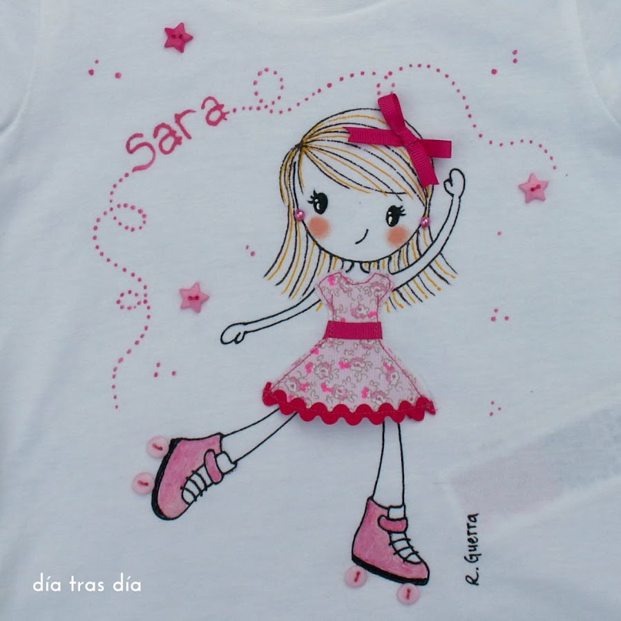 Camiseta patinadora personalizada