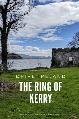 Driving the Ring of Kerry Route in Ireland