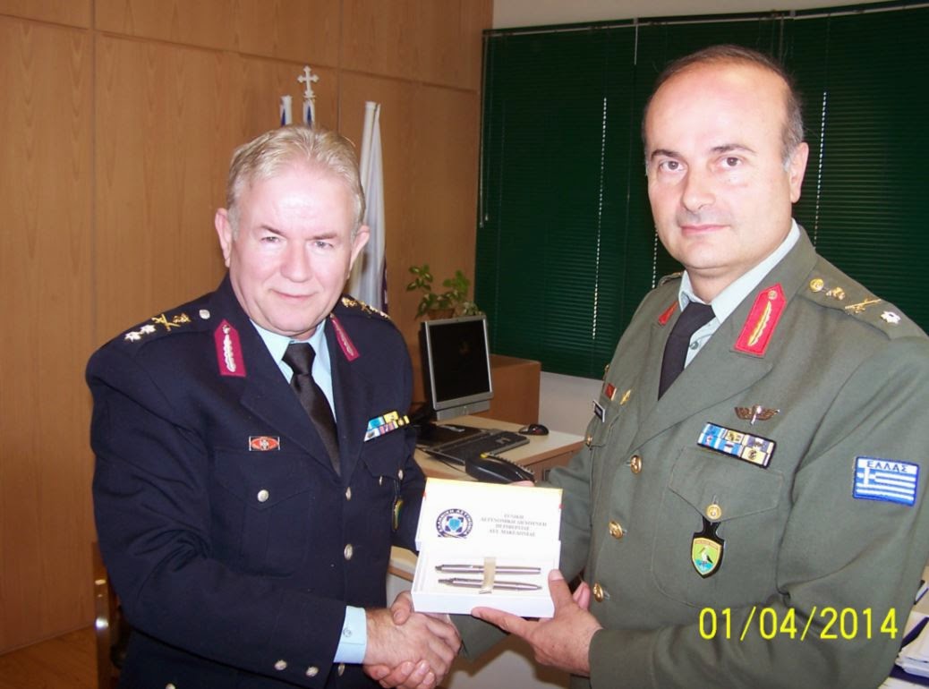 Συνάντηση του κ. Γενικού Αστυνομικού Διευθυντή Περιφέρειας Δυτικής Μακεδονίας με το Διοικητή της 9ης Ταξιαρχίας