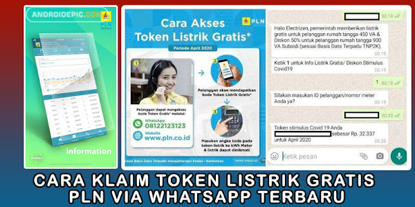 Cara Klaim Token Listrik Gratis PLN via Whatsapp Terbaru