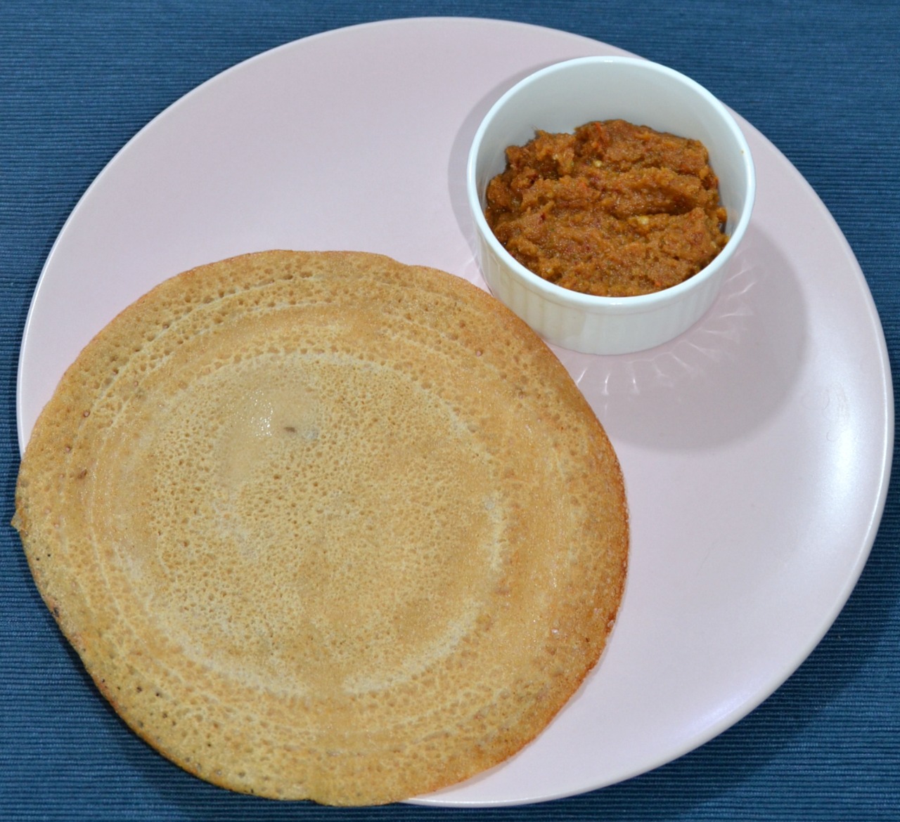 Palateo Instant Jowar Dosa with Onion Tomato Chutney