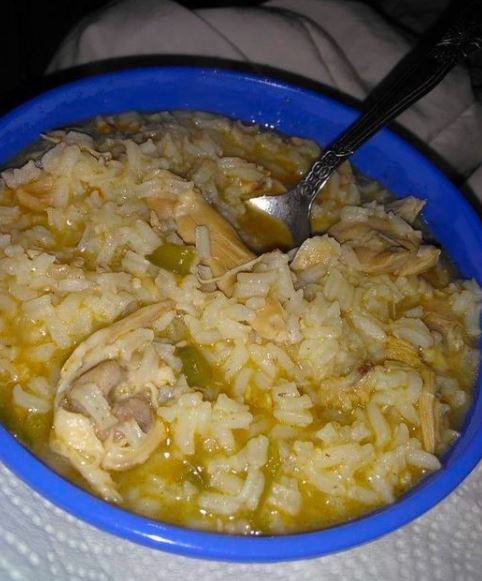 Boiled Chicken and Rice