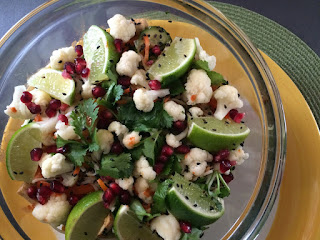 Thai Noodle Salad with Pomegranate