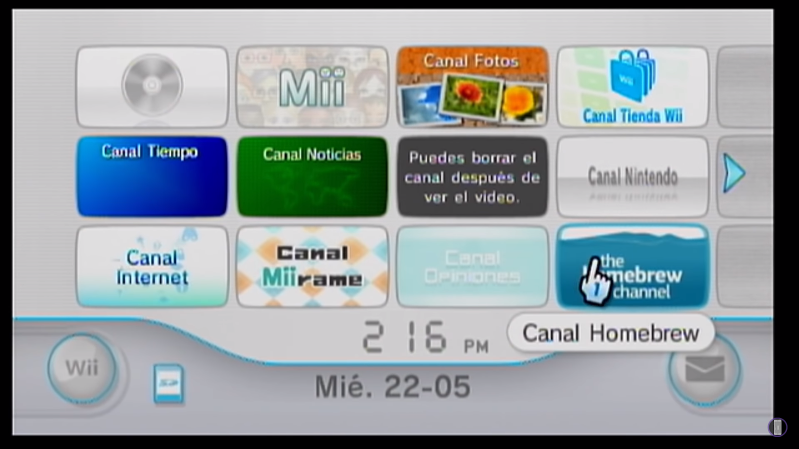 Pichonpage Nintendo wii hackear con carta bomba(LetterBomb)