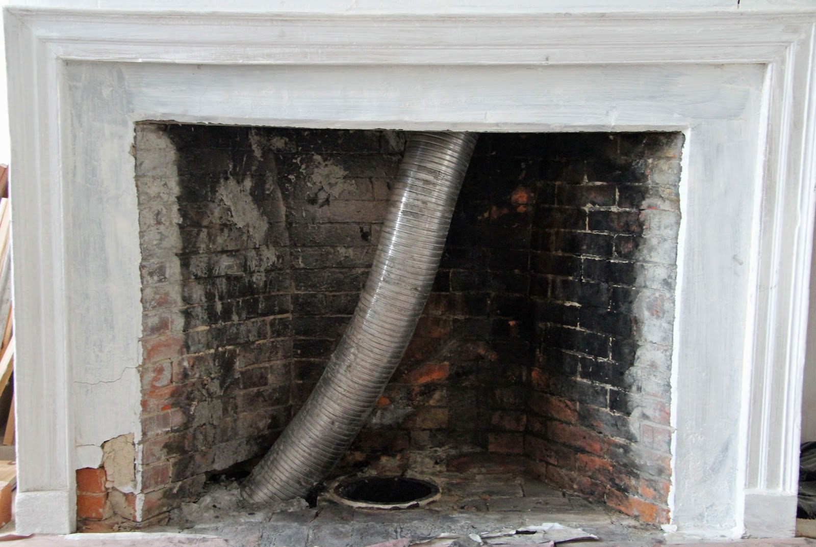 In the Fields Restoring a Closed Fireplace