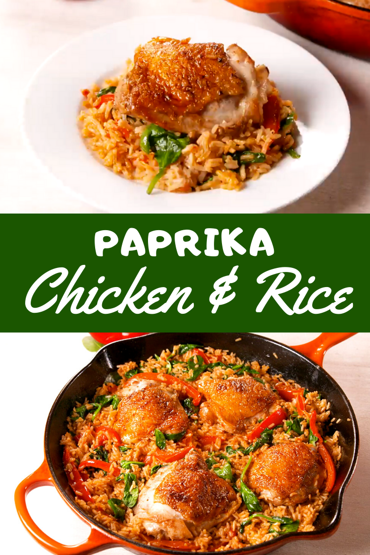 Paprika Chicken & Rice